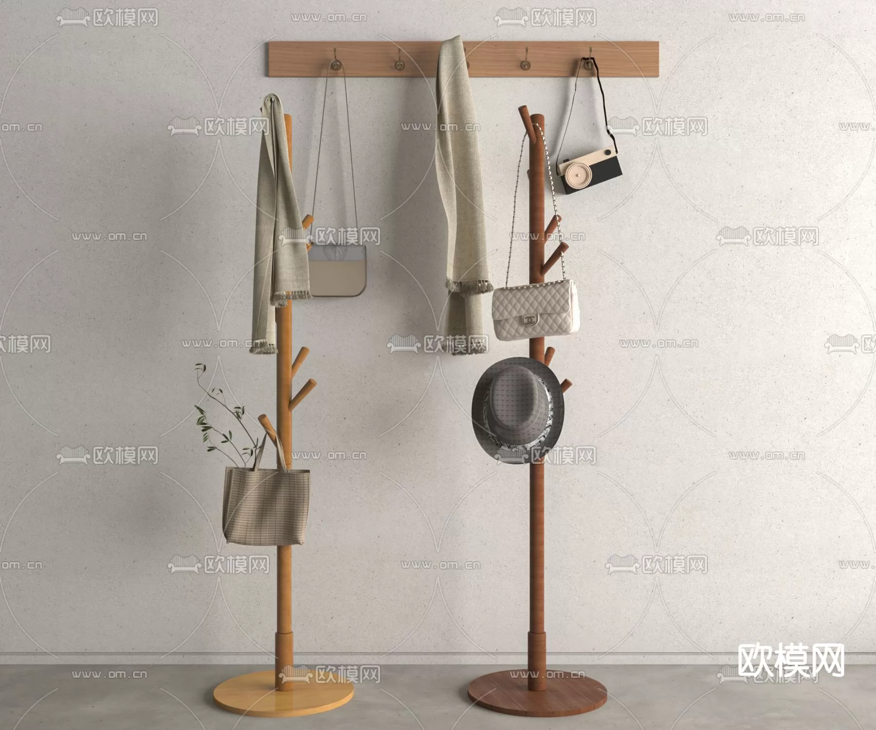 WABI SABI STYLE 3D MODELS – CLOTHES SHOP – 0008