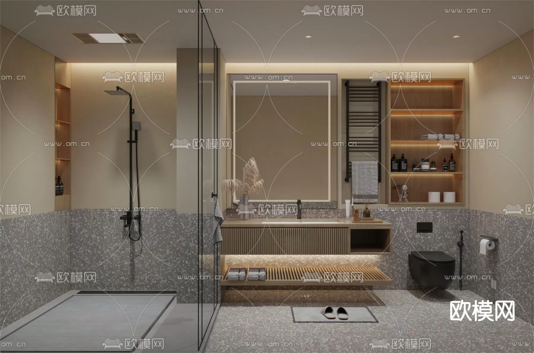 WABI SABI STYLE 3D MODELS – TOILET – 0008