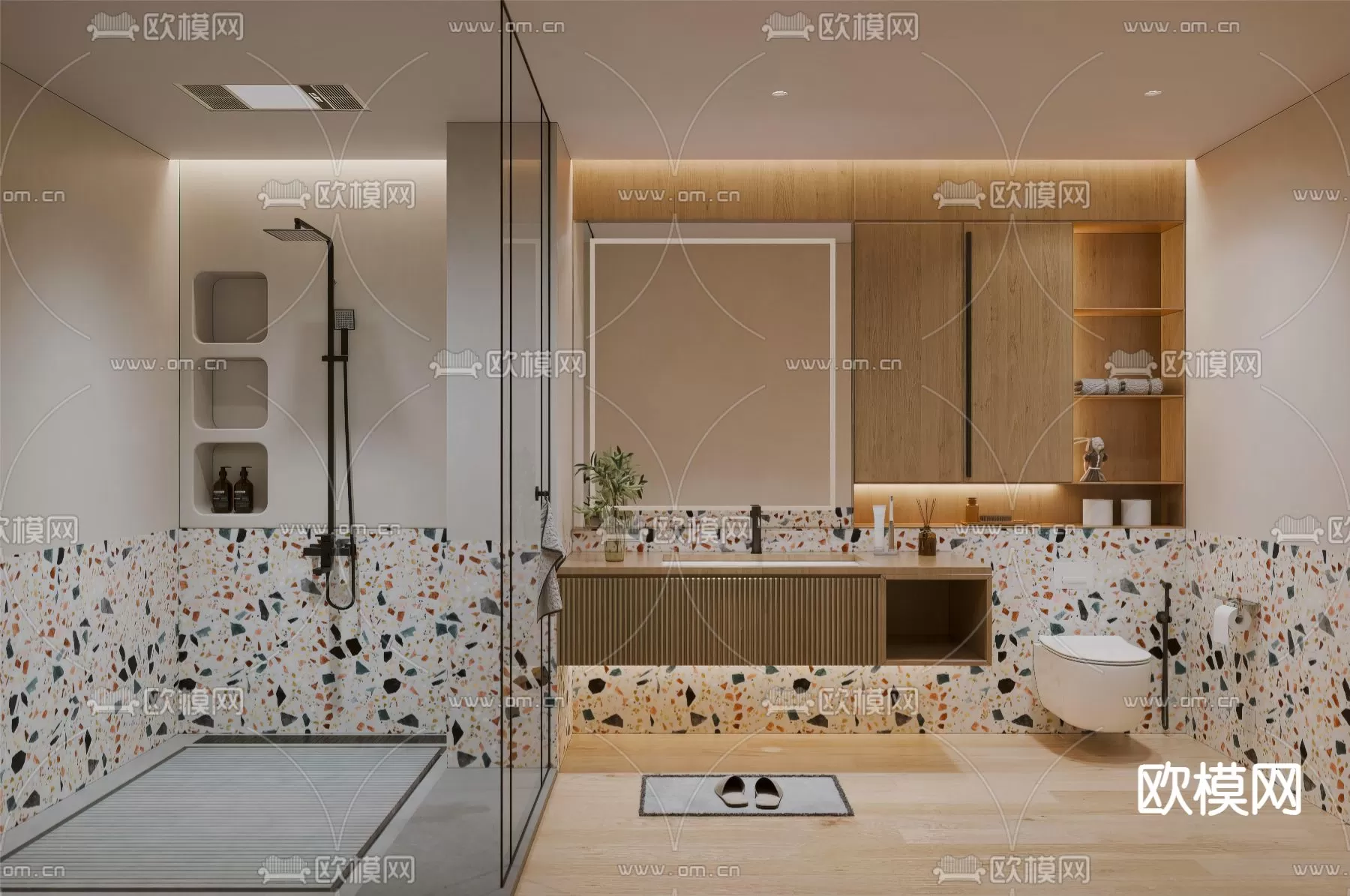 WABI SABI STYLE 3D MODELS – TOILET – 0009