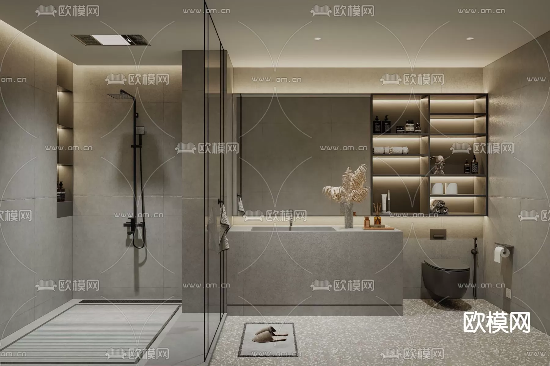 WABI SABI STYLE 3D MODELS – TOILET – 0013