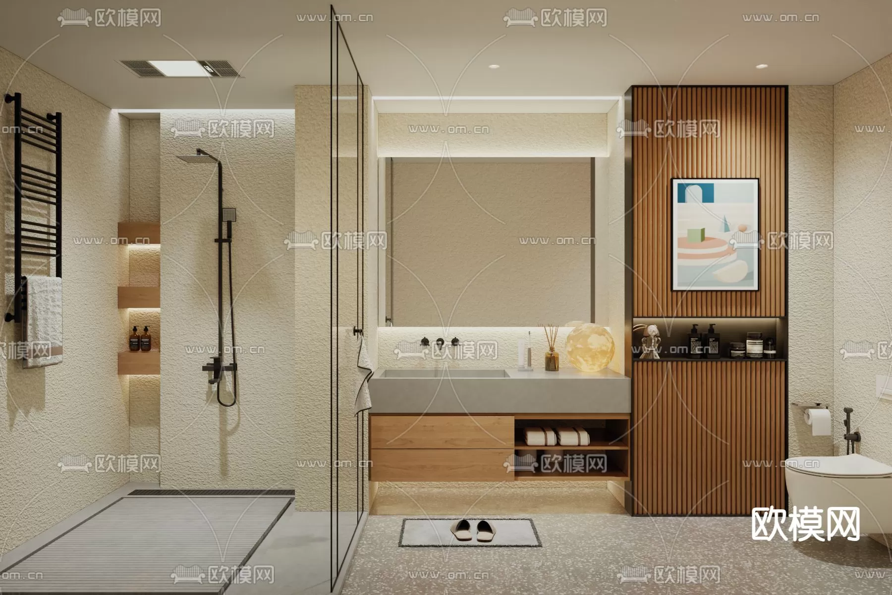 WABI SABI STYLE 3D MODELS – TOILET – 0025