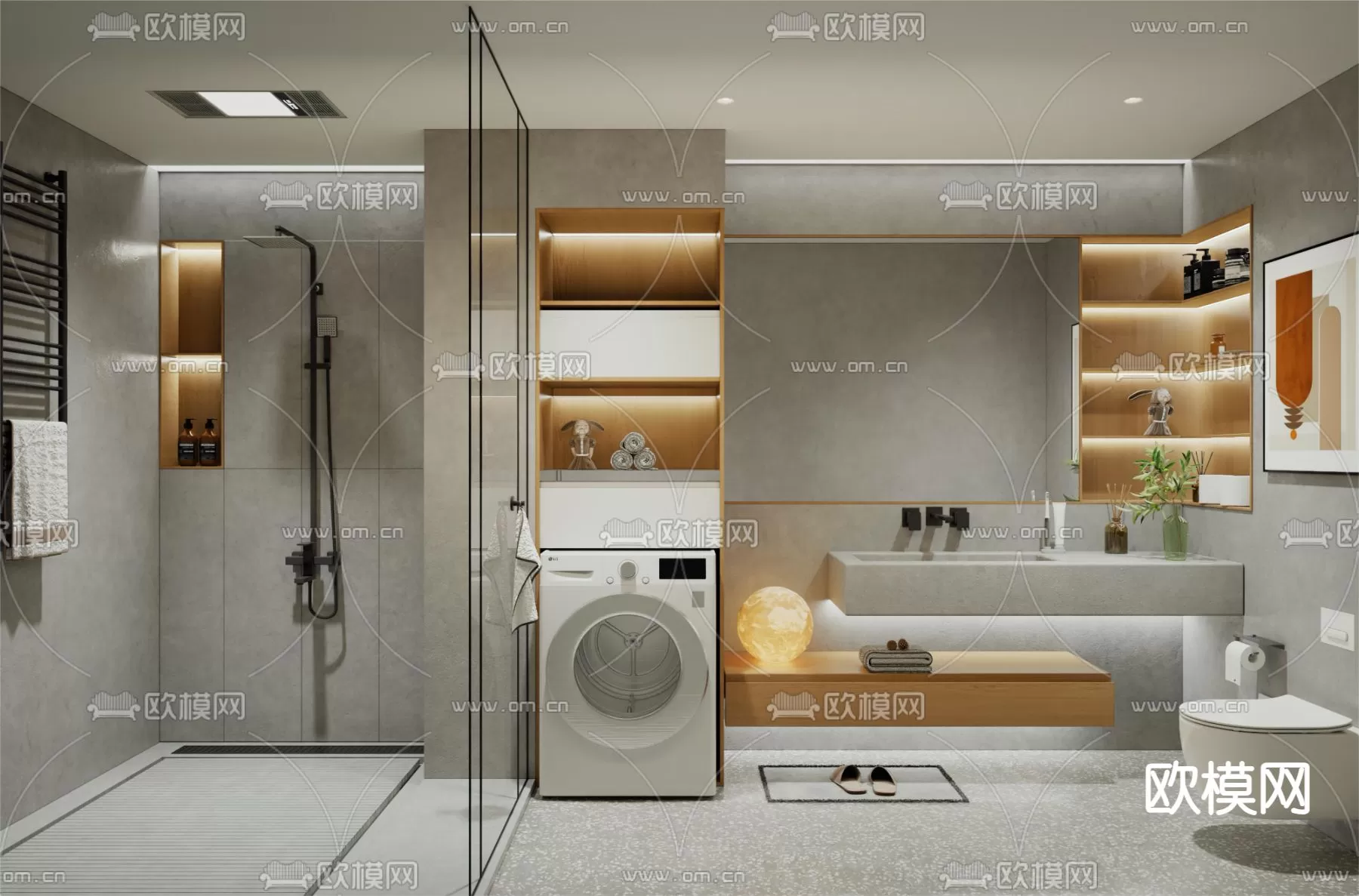 WABI SABI STYLE 3D MODELS – TOILET – 0030