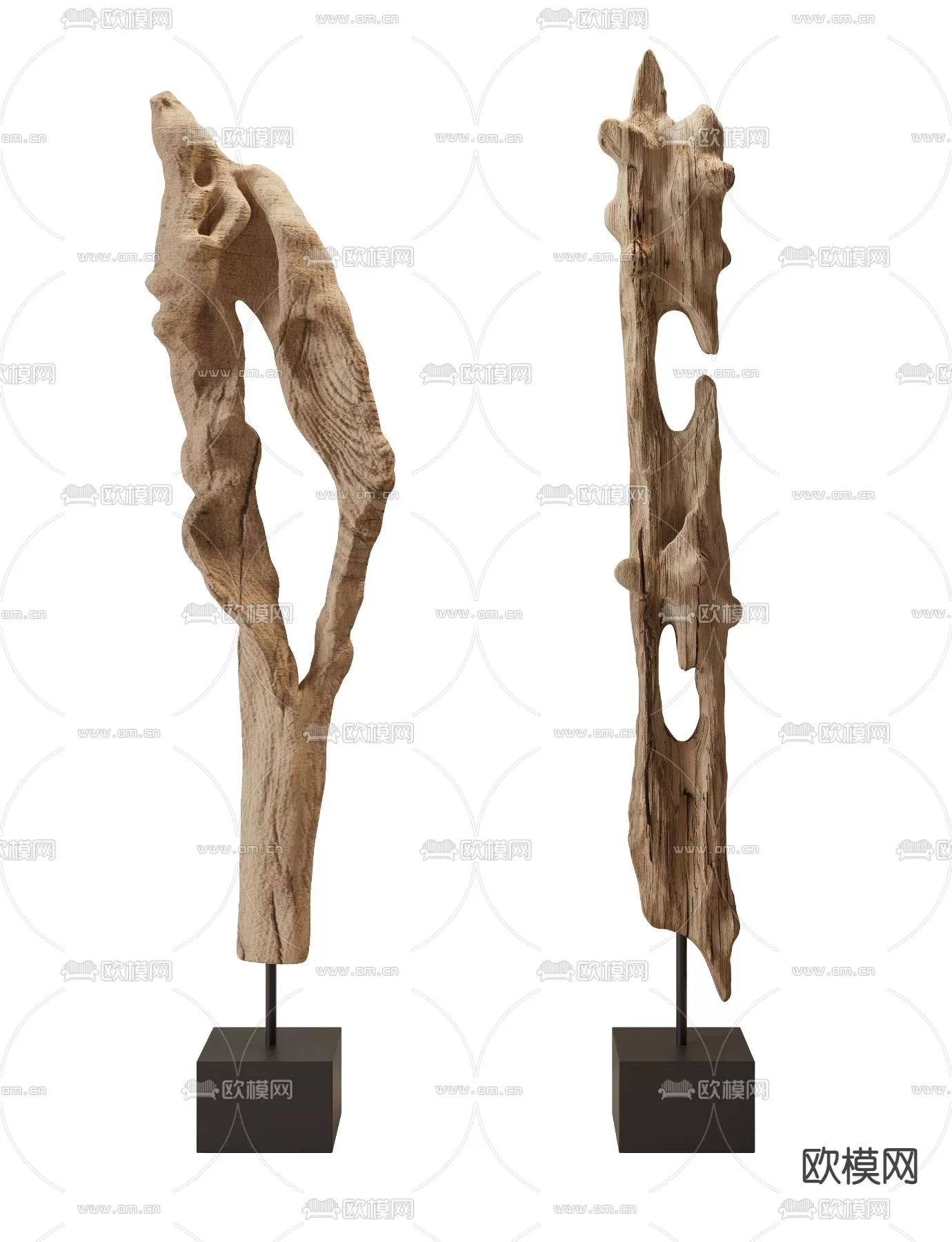 WABI SABI STYLE 3D MODELS – DECOR SETS – 0091