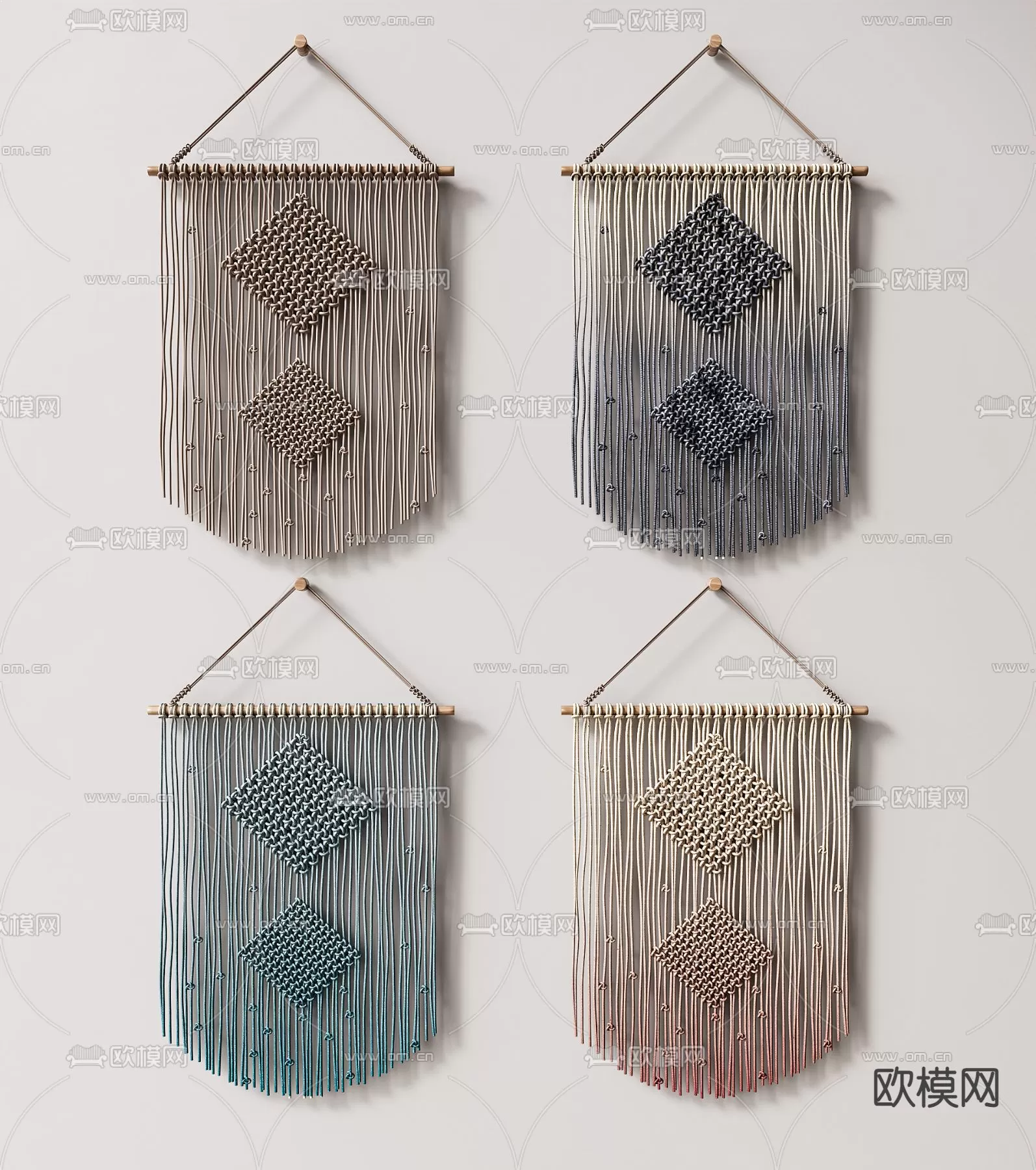 WABI SABI STYLE 3D MODELS – DECOR SETS – 0098