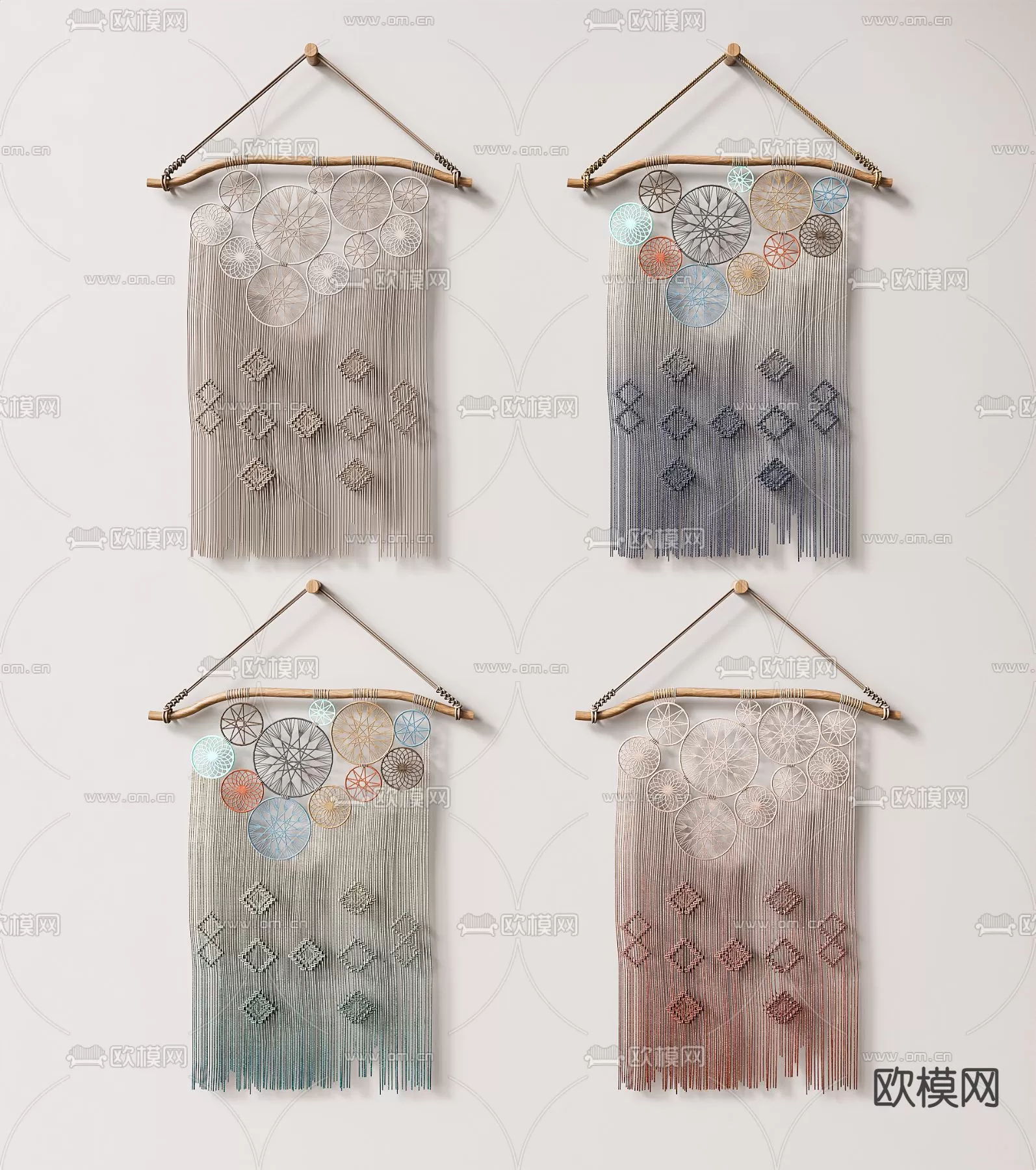 WABI SABI STYLE 3D MODELS – DECOR SETS – 0099