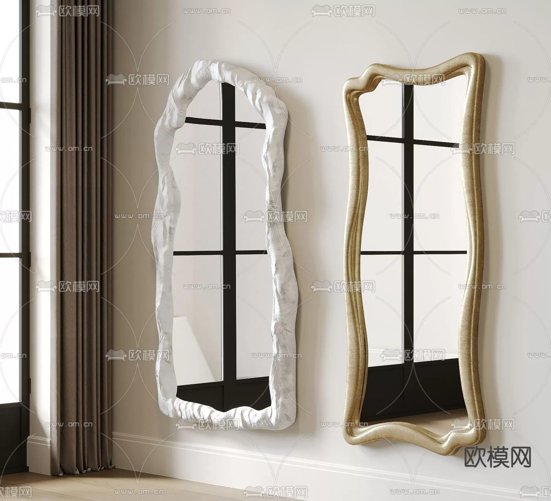 WABI SABI STYLE 3D MODELS – DECOR SETS – 0125