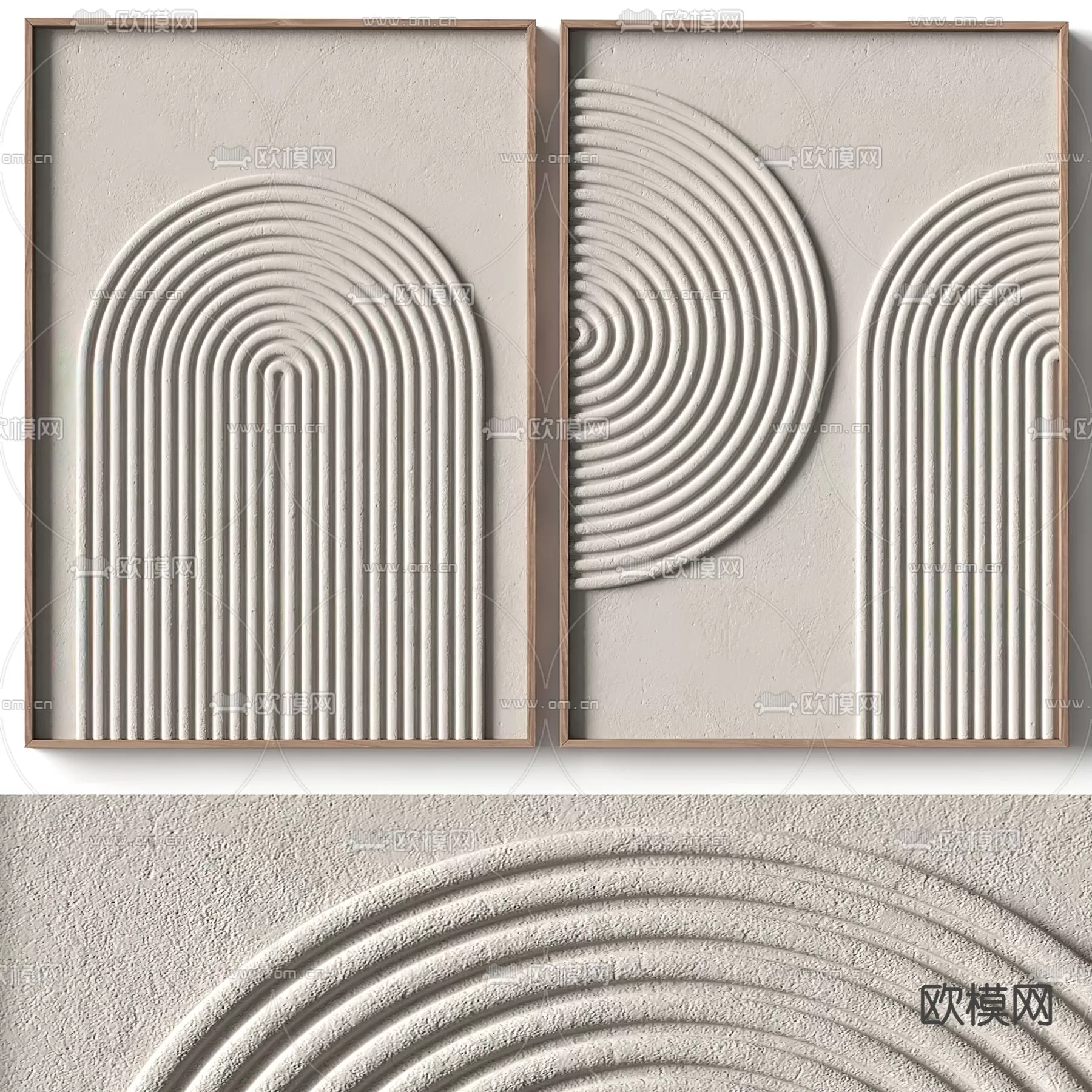 WABI SABI STYLE 3D MODELS – DECOR SETS – 0127