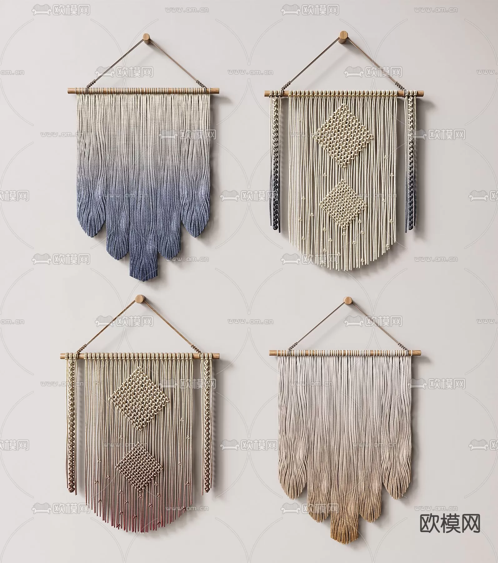 WABI SABI STYLE 3D MODELS – DECOR SETS – 0144