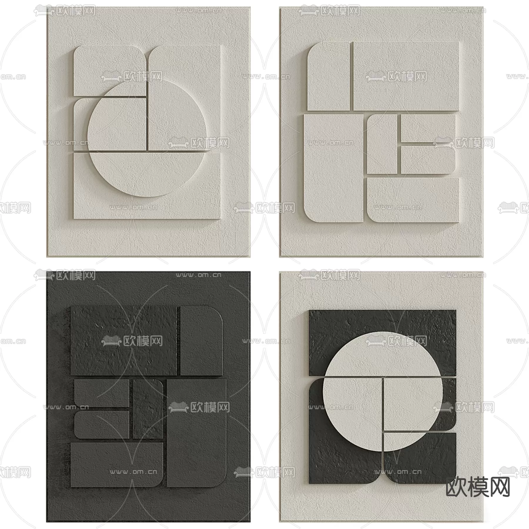 WABI SABI STYLE 3D MODELS – DECOR SETS – 0162