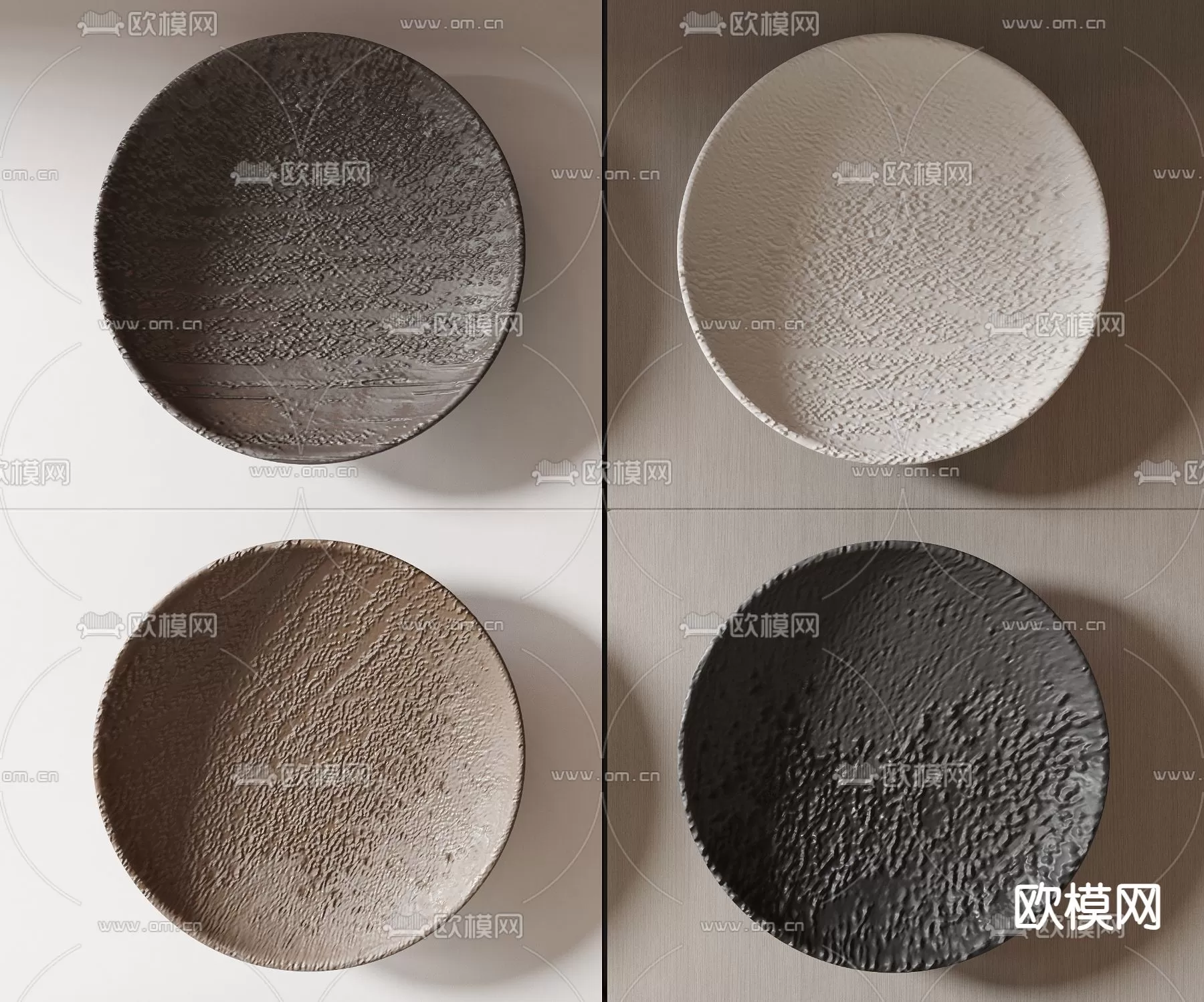 WABI SABI STYLE 3D MODELS – DECOR SETS – 0164