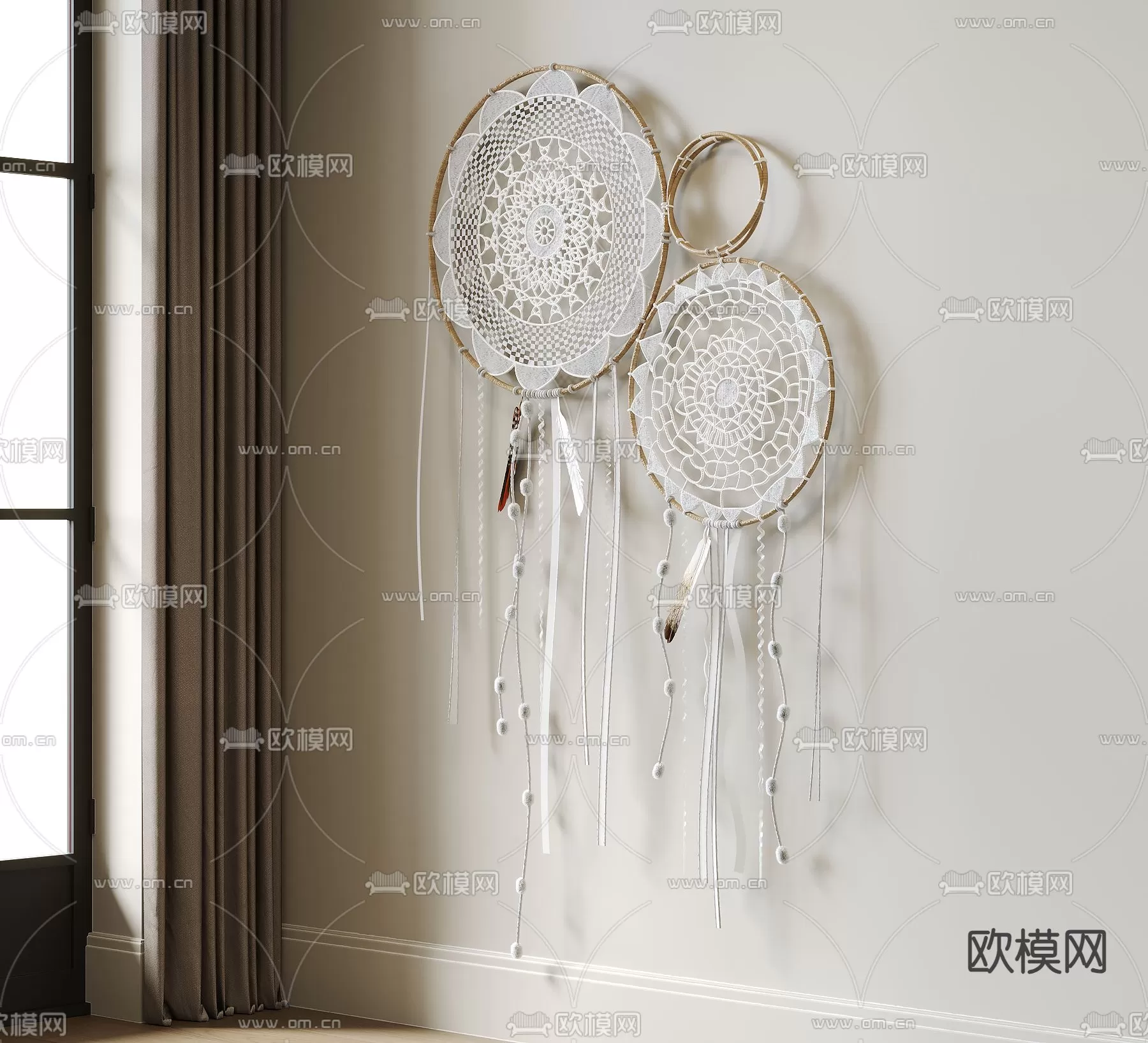 WABI SABI STYLE 3D MODELS – DECOR SETS – 0172