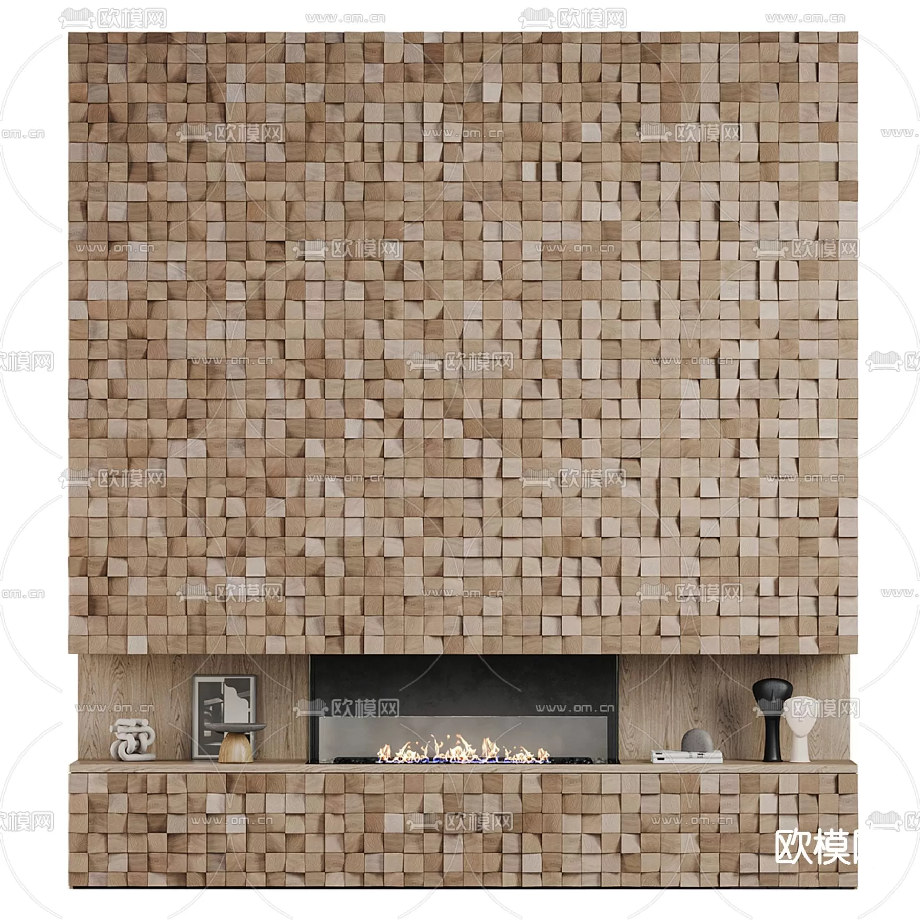 WABI SABI STYLE 3D MODELS – DECOR SETS – 0233