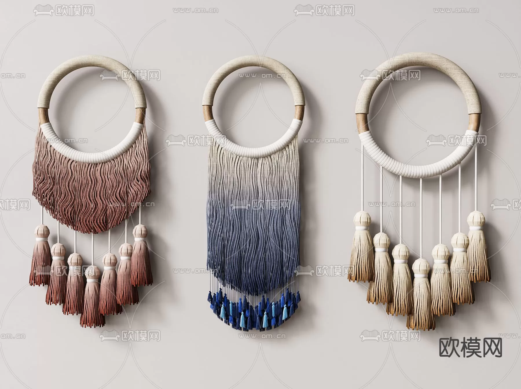 WABI SABI STYLE 3D MODELS – DECOR SETS – 0237