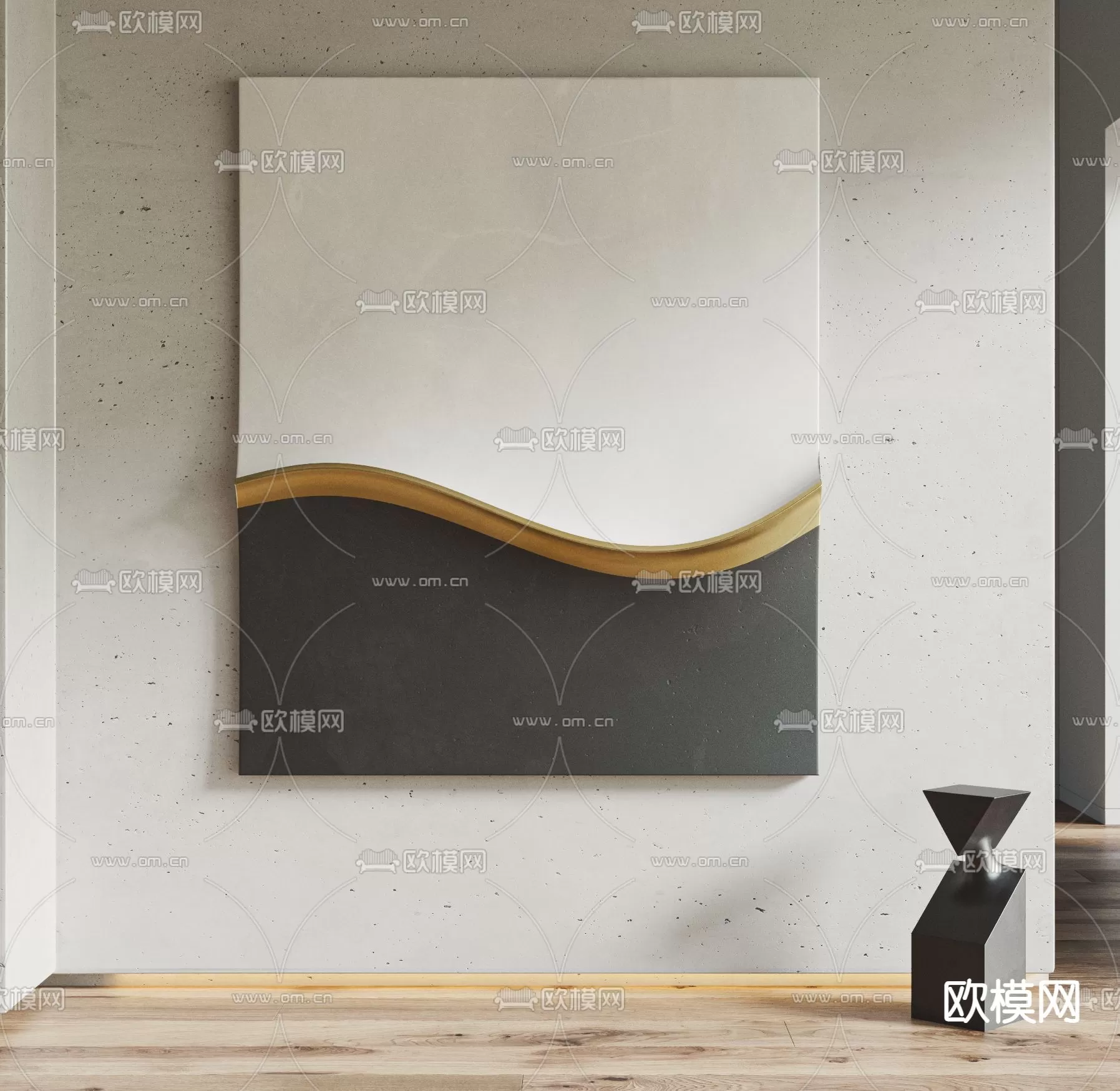 WABI SABI STYLE 3D MODELS – DECOR SETS – 0250