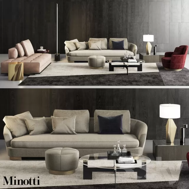 3DSKYMODEL – Sofa – 322