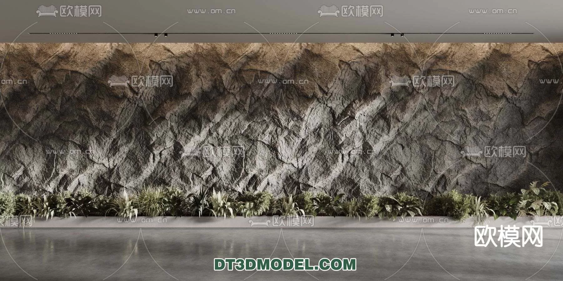 WABI SABI STYLE 3D MODELS – PANELS – 0037