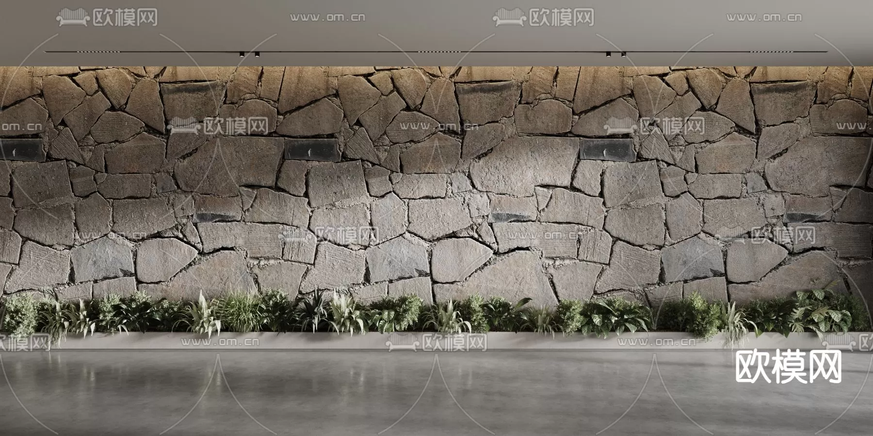 WABI SABI STYLE 3D MODELS – PANELS – 0040