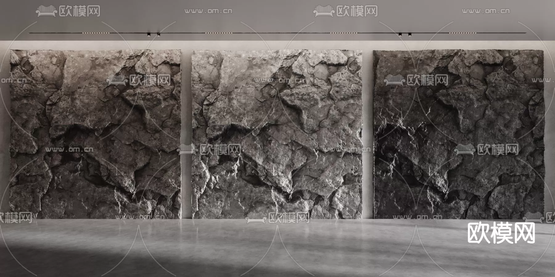 WABI SABI STYLE 3D MODELS – PANELS – 0044