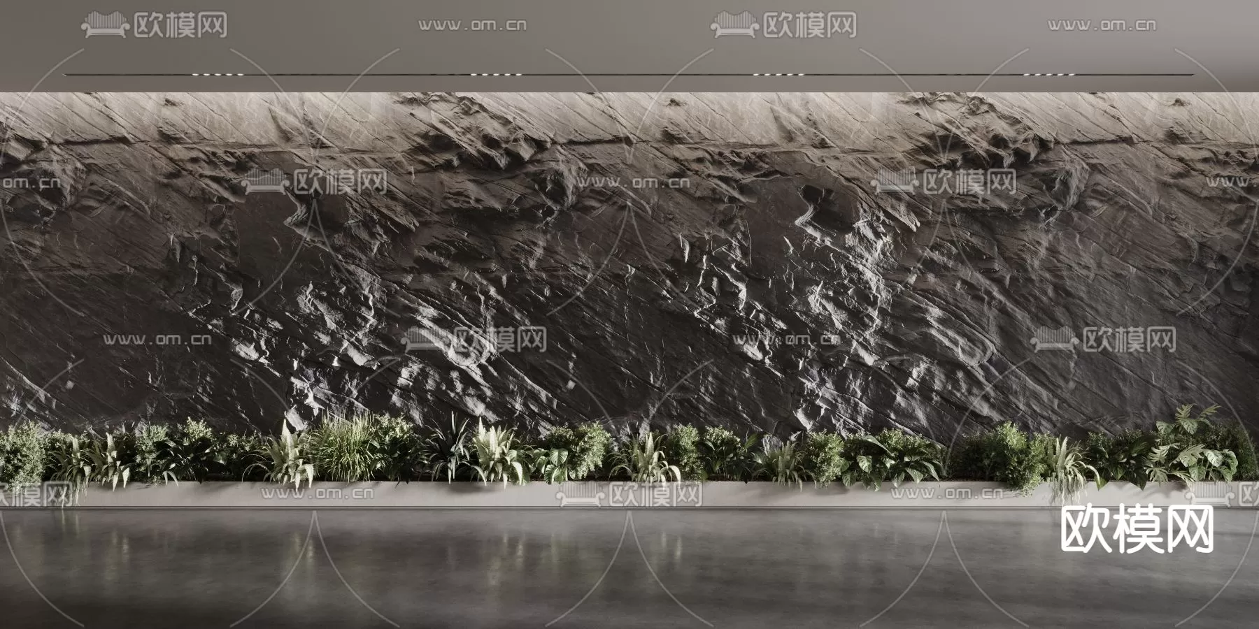 WABI SABI STYLE 3D MODELS – PANELS – 0047