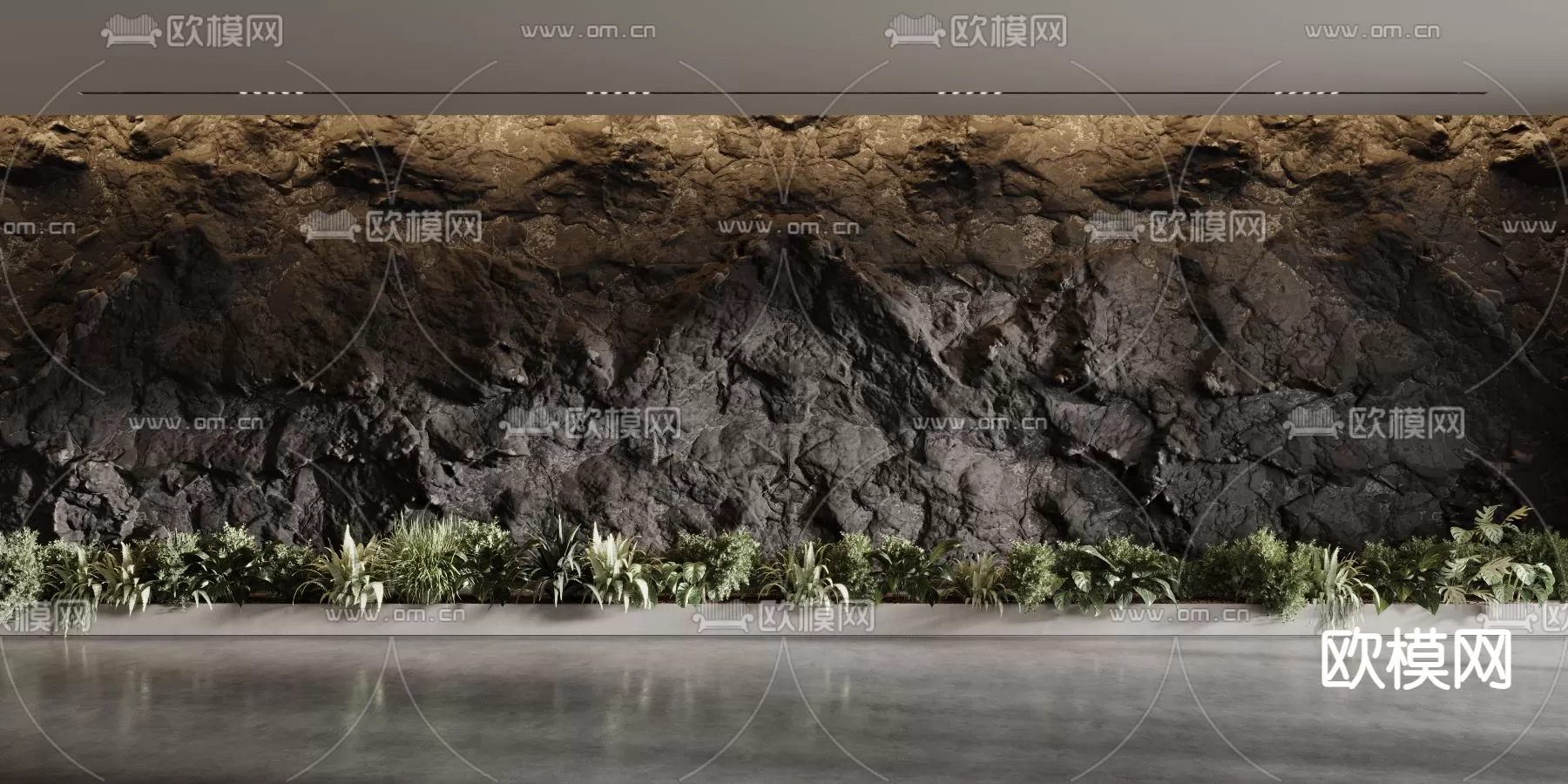 WABI SABI STYLE 3D MODELS – PANELS – 0049