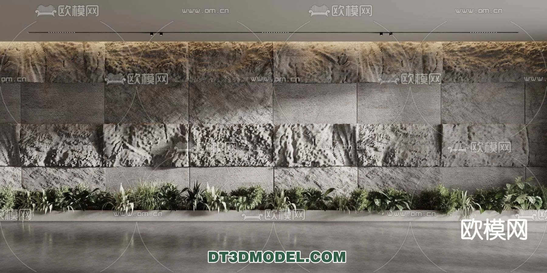 WABI SABI STYLE 3D MODELS – PANELS – 0052