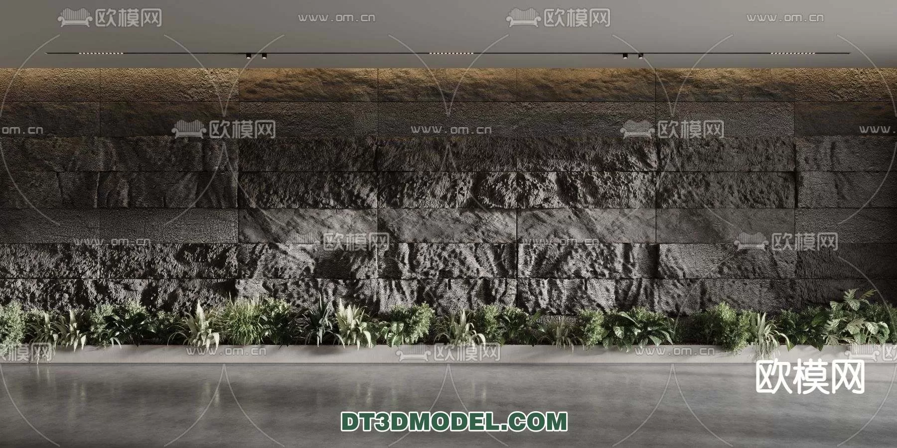 WABI SABI STYLE 3D MODELS – PANELS – 0053