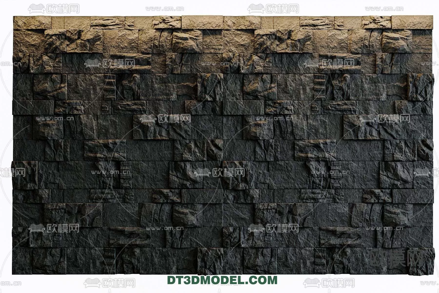 WABI SABI STYLE 3D MODELS – PANELS – 0056