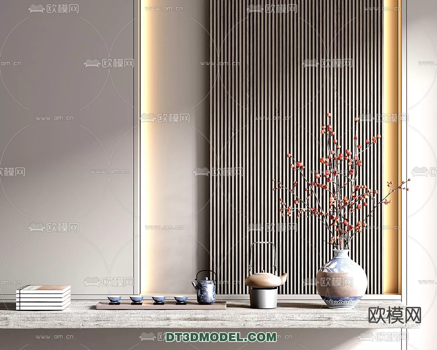 TEAPOT SET 3D MODELS – 002