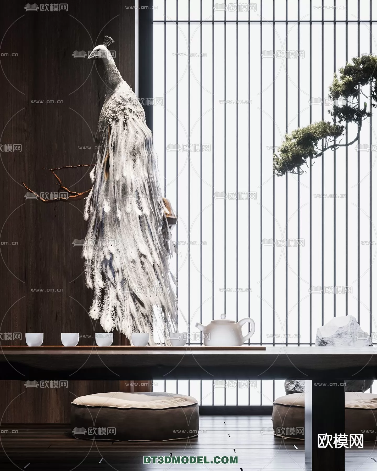 TEAPOT SET 3D MODELS – 012