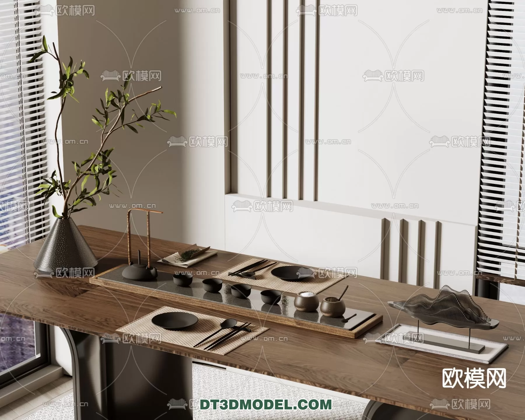 TEAPOT SET 3D MODELS – 015