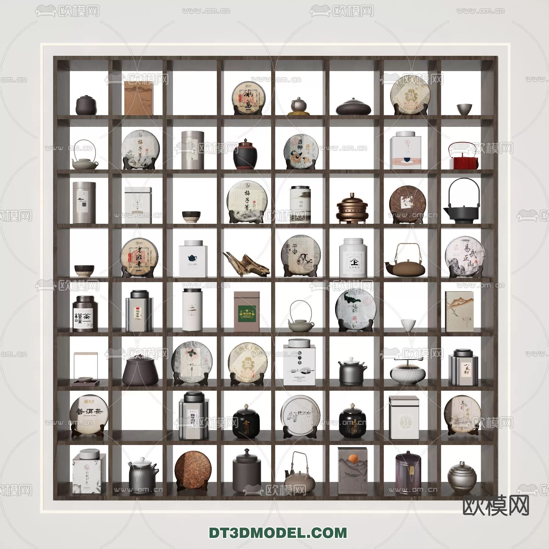 TEAPOT SET 3D MODELS – 026