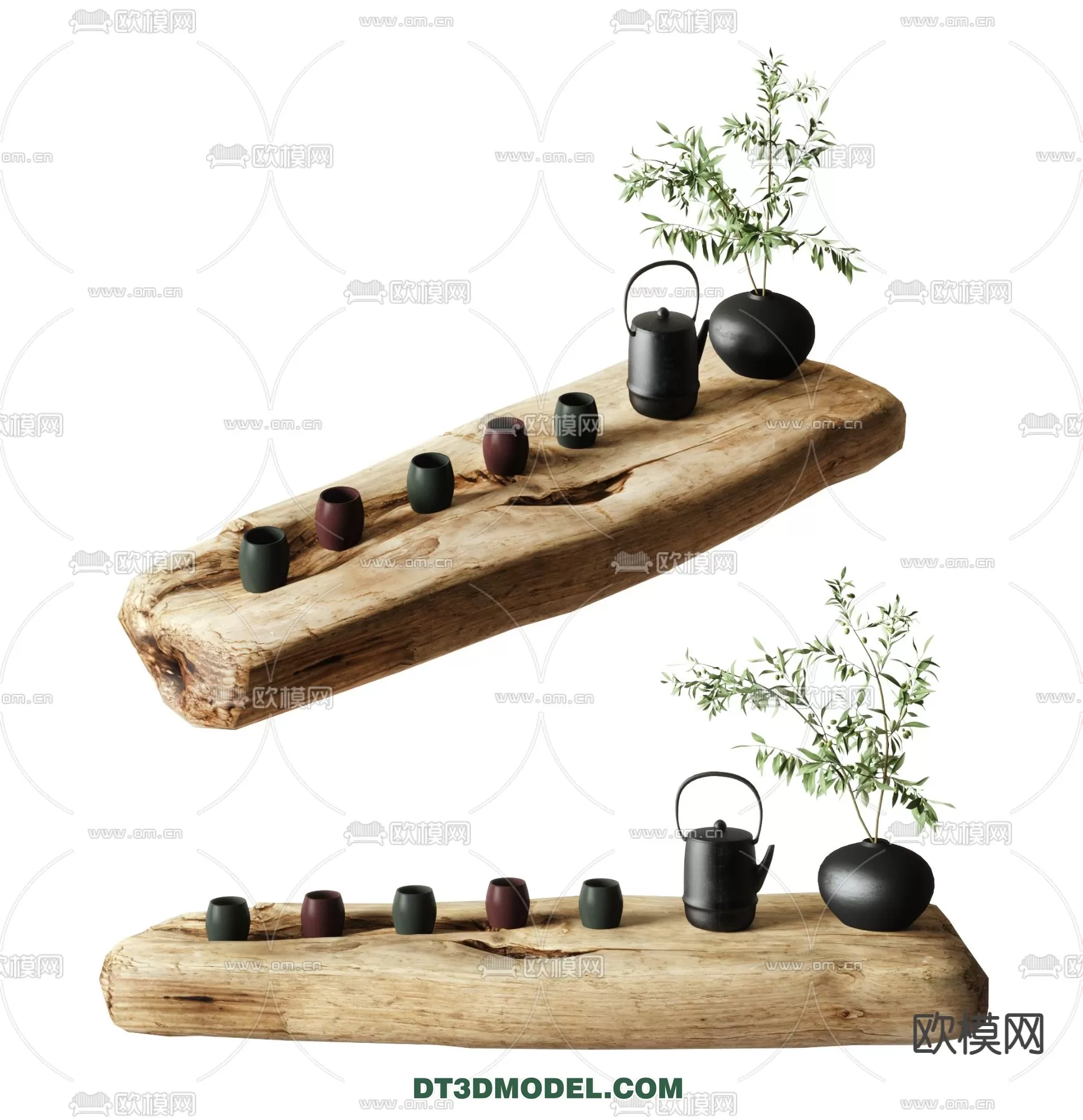 TEAPOT SET 3D MODELS – 027