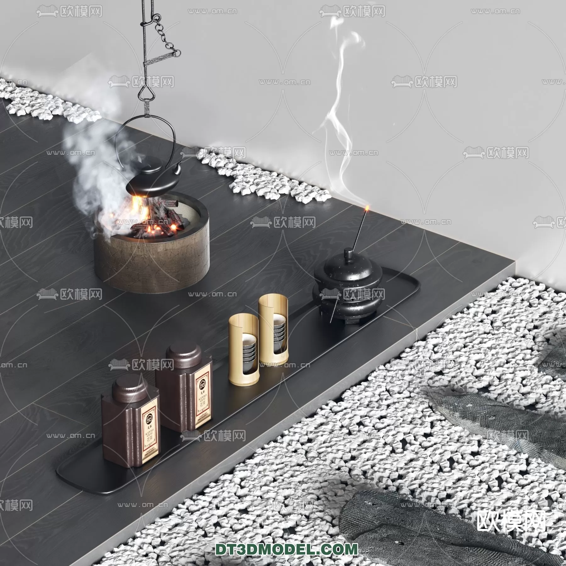 TEAPOT SET 3D MODELS – 029