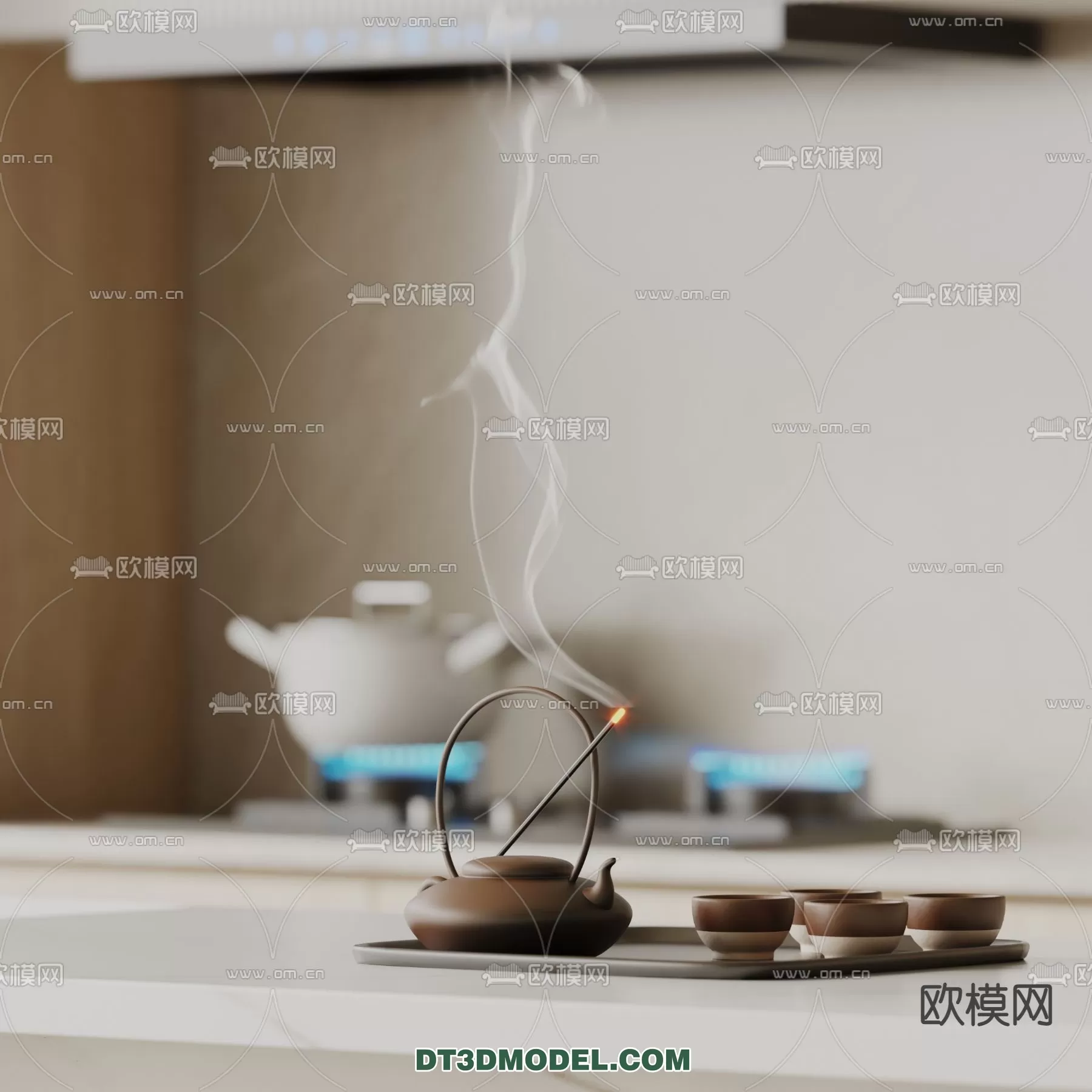 TEAPOT SET 3D MODELS – 051