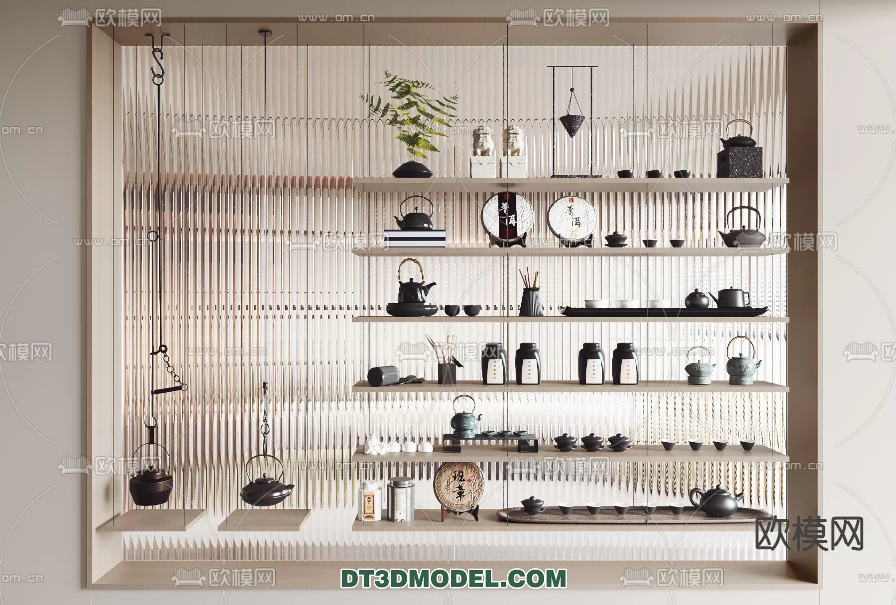 TEAPOT SET 3D MODELS – 057