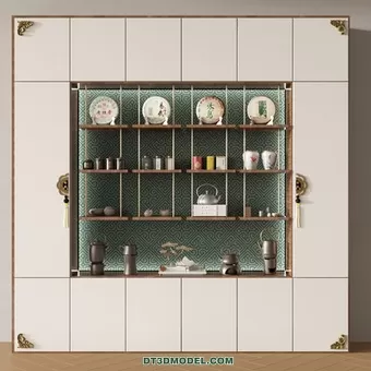 TEAPOT SET 3D MODELS – 066