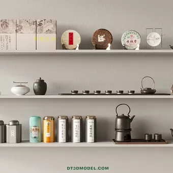 TEAPOT SET 3D MODELS – 067