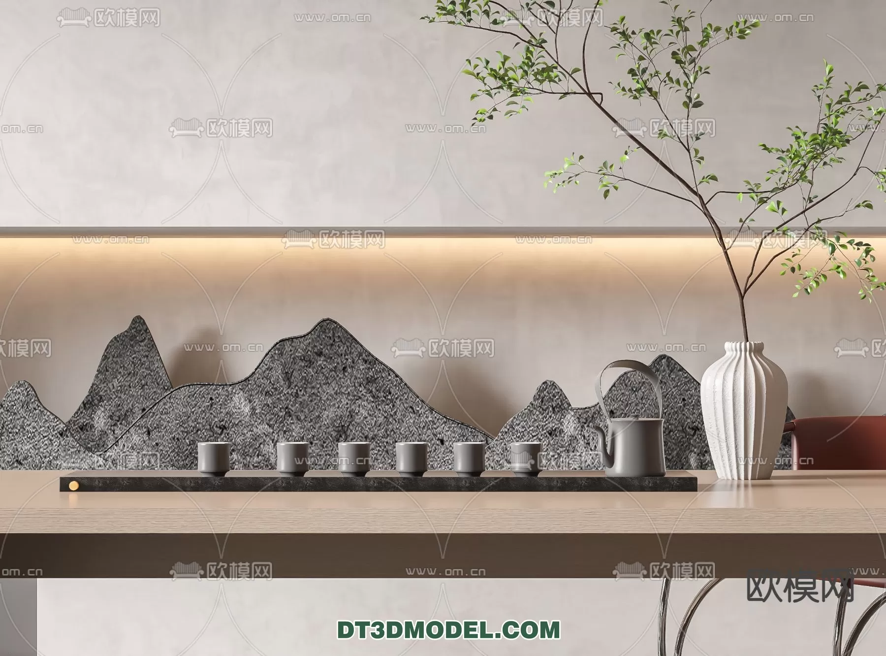 TEAPOT SET 3D MODELS – 078