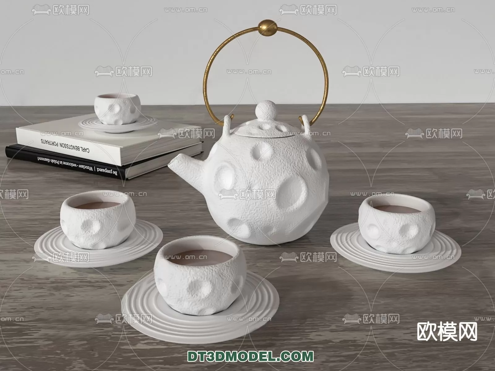 TEAPOT SET 3D MODELS – 079