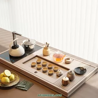 TEAPOT SET 3D MODELS – 080