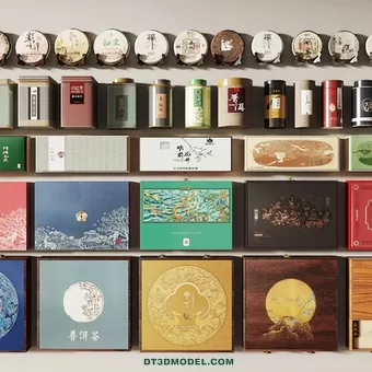 TEAPOT SET 3D MODELS – 085