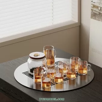 TEAPOT SET 3D MODELS – 091