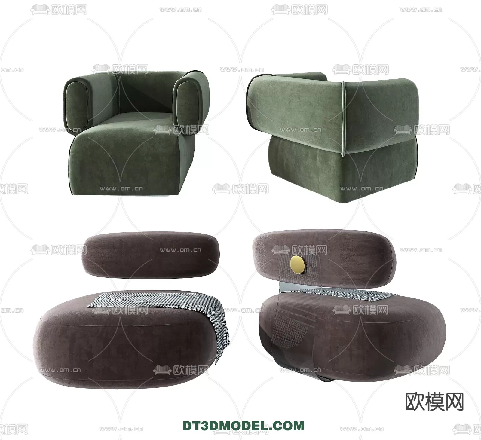 ARMCHAIR 3D MODELS – MODERN STYLE – 0006
