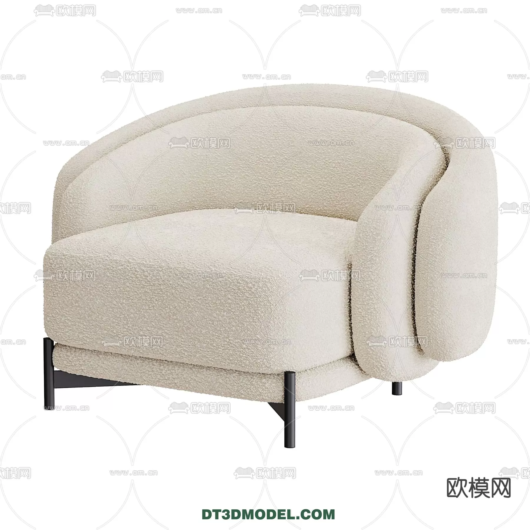 ARMCHAIR 3D MODELS – MODERN STYLE – 0015