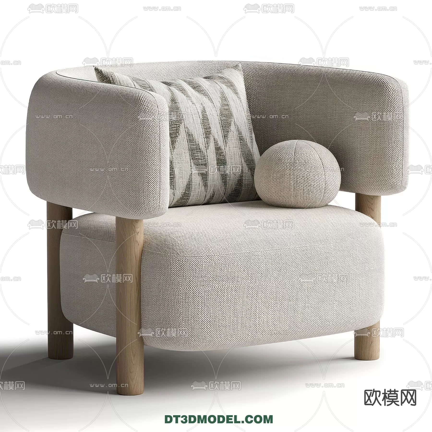 ARMCHAIR 3D MODELS – MODERN STYLE – 0022