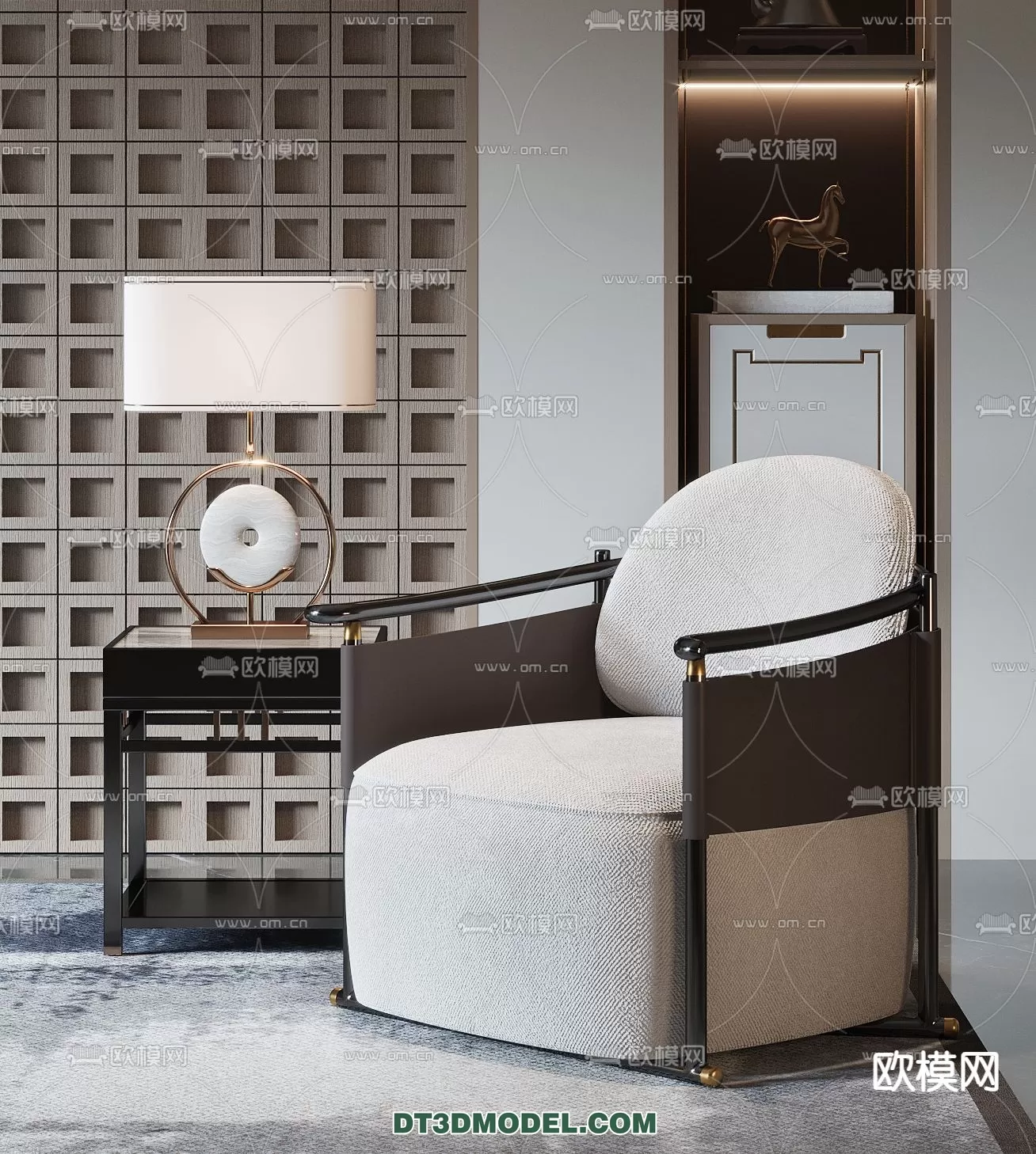 ARMCHAIR 3D MODELS – MODERN STYLE – 0024