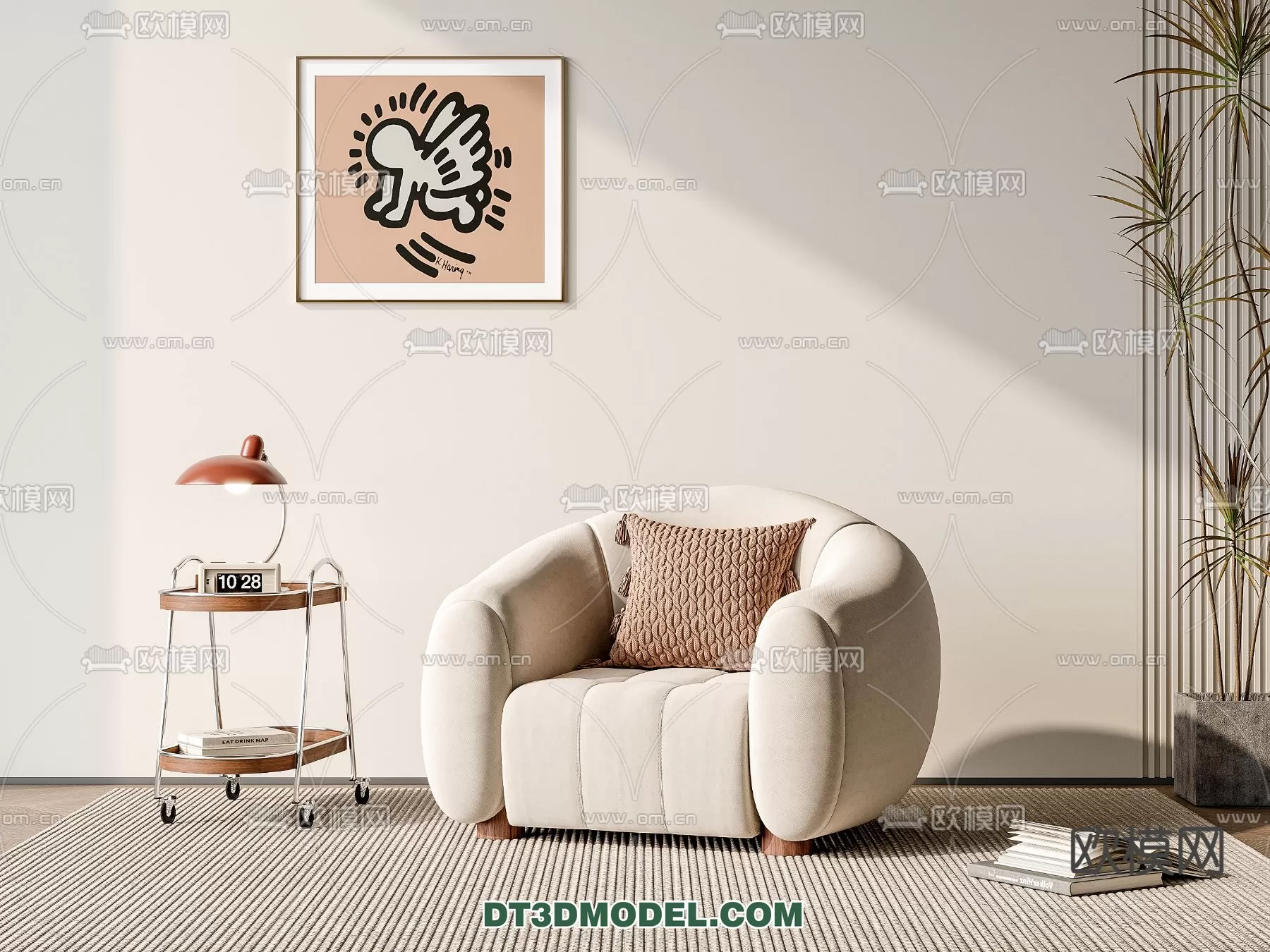 ARMCHAIR 3D MODELS – MODERN STYLE – 0034