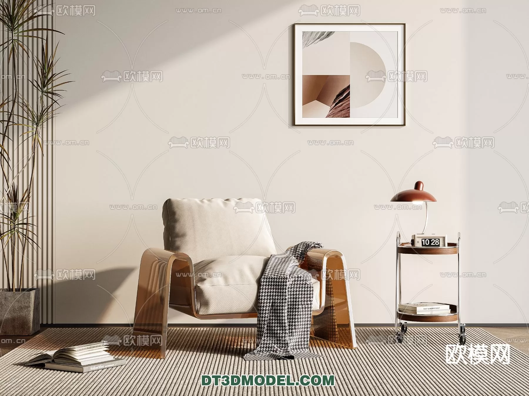 ARMCHAIR 3D MODELS – MODERN STYLE – 0036