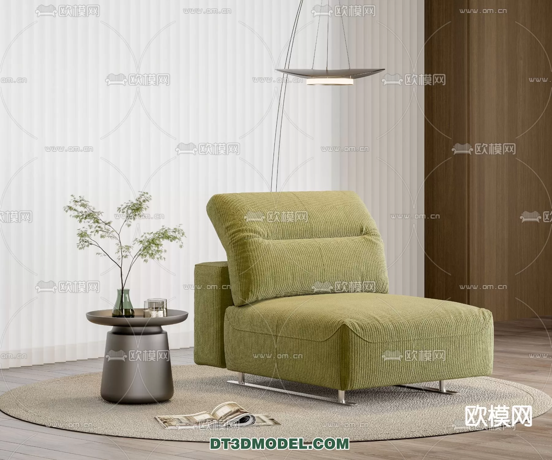 ARMCHAIR 3D MODELS – MODERN STYLE – 0039