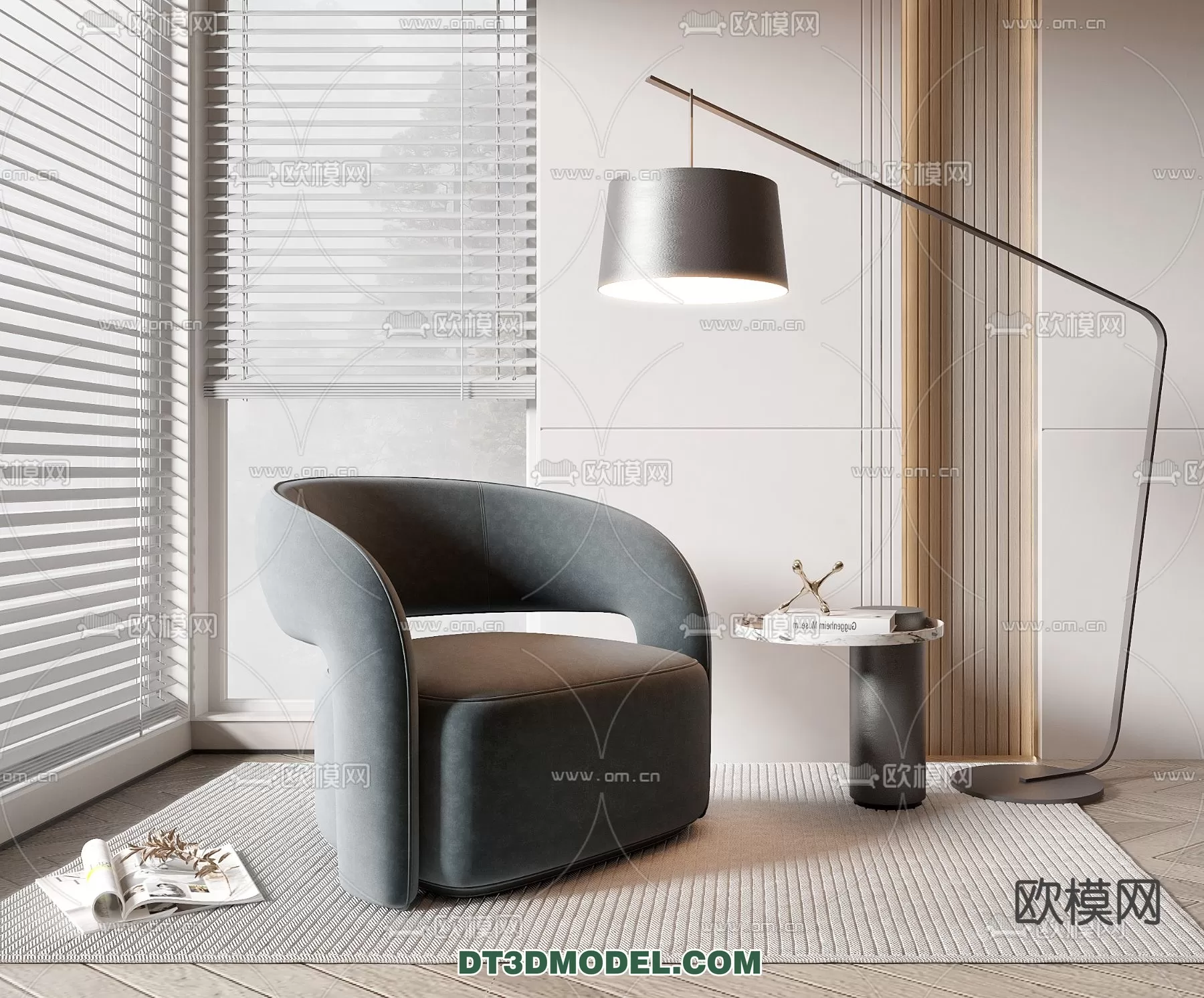 ARMCHAIR 3D MODELS – MODERN STYLE – 0051